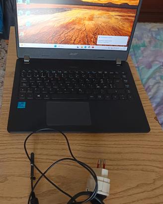 Acer TravelMate i3 11gen, SSD, Win11 Pro