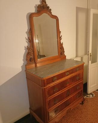 Mobili camera legno massello 1900