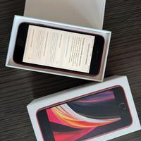 iPhone se 64gb rosso