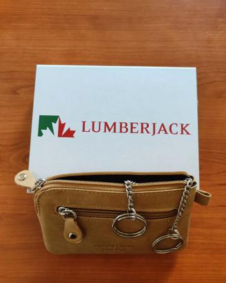 porta spicci in pelle LUMBERJACK