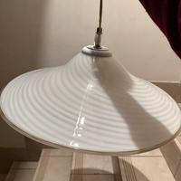 Lampada a sospensione in vetro di murano swils