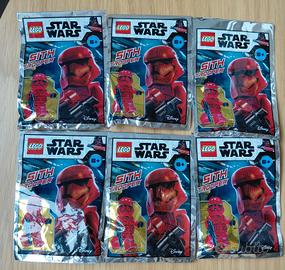 LEGO Star Wars 6 Sith Trooper Bustine Sigillate