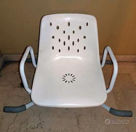 Seggiola sedia girevole per vasca / doccia ortoped