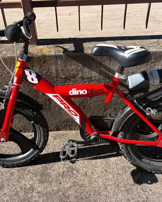 Bicicletta bambino Dino Bikes 16” rossa