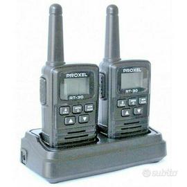 Proxel RT-30 coppia Walkie Talkie FM RT30 99Ch LCD