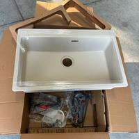 LAVELLO DA INCASSO FRAGRANITE MONOVASCA 78 X 50 CM