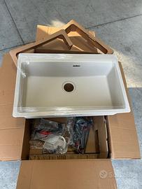 LAVELLO DA INCASSO FRAGRANITE MONOVASCA 78 X 50 CM