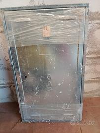 sportello gas acciaio inox nuovo