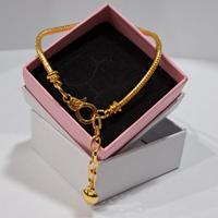 Bracciale Rigido Maglia Snake Color Oro