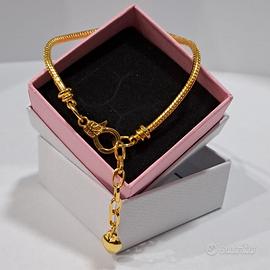 Bracciale Rigido Maglia Snake Color Oro