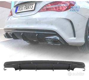 DIFFUSORE MERCEDES CLA W117 13-18 LOOK AMG CLA45 N