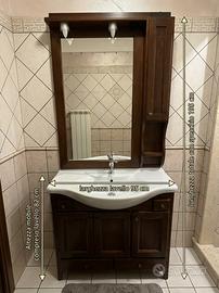 Mobile bagno in legno stile arte povera