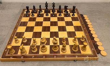 Set Scacchi e Dama Vintage "F. Romagnoli