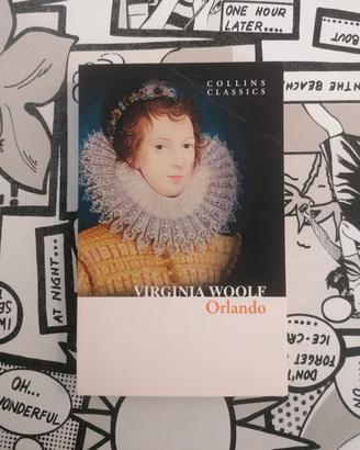 Libro Orlando di Virginia Woolf. Inglese. Collins.