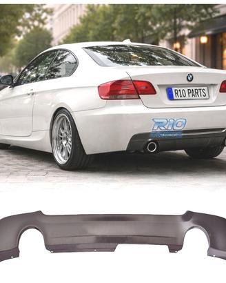 DIFFUSORE BMW E92 E93 2 USCITE ROTONDE
