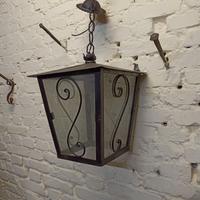Lampadario - lanterna in ferro.