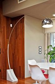 LAMPADA DA TERRA ARCO LAM DESIGN BOLOGNA ANNI 70