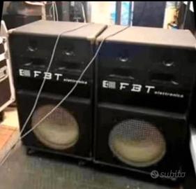 Casse Fbt amplificate professionali