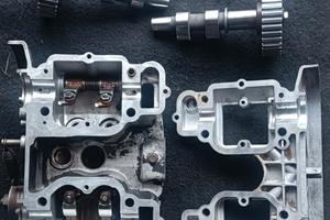 Gilera RC Cobra Nord West 600 testata con cammes