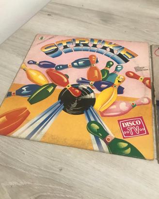 Raro vinile LP compilation "Strike" 1983