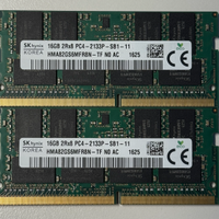 RAM laptop DDR4 SODIMM 2x16 GB 2133MHz - TOT 32GB