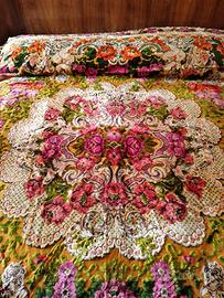 Coperta vintage in velluto