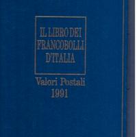Il Libro dei Francobolli d'Italia anno 1991