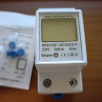 contatore di corrente su guida din