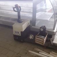 Transpallet elettrico per piccoli spazi Tir  celle