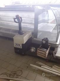 Transpallet elettrico per piccoli spazi Tir  celle