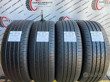 4 PNEUMATICI 235/45 R20 CONTINENTAL ESTIVE 80%