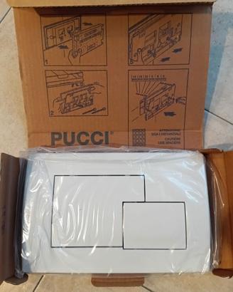 PUCCI placca 33x18 per scarico cassetta incassata.