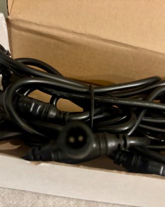 Cavo collegamento 6 luci incasso singolo colore IP