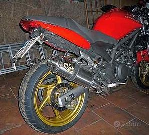 Short Titanium Roadsitalia Cagiva Raptor 650