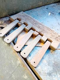 pedali di vecchio telaio sardo