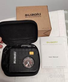Compressore aria portatile per pneumatici auto 