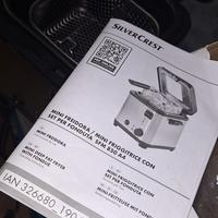 friggitrice con set per fonduta