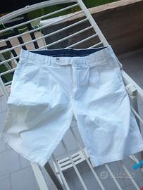 Pantaloncini bermuda bianchi Taglia 48