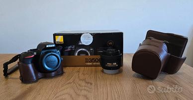 Nikon D3500 18-55 VR Kit +  35mm 1:1.8G