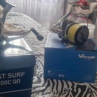 coppia di mullinelli surfcasting come.nuovi 