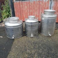 contenitori inox per olio di oliva