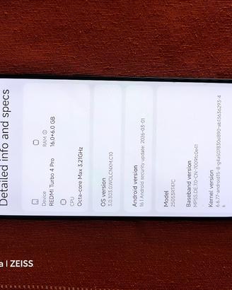 Xiaomi Redmi Turbo 4 Pro 16GB / 256GB