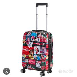 Trolley Bagaglio a Mano COCACOLA Vintage  Pop Art