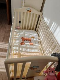 Lettino e settimino neonato