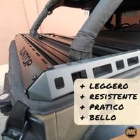 Portapacchi da cassone per jeep wrangler jk suntop