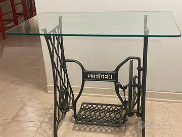 Base in ferro battuto per tavolino singer steigen