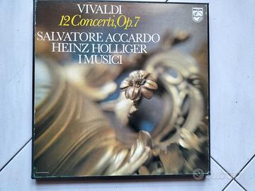 LP classica Vivaldi 12 Concerti, Op.7 Hi Fi