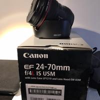 Obiettivo Canon 24-70mm f/4L IS USM