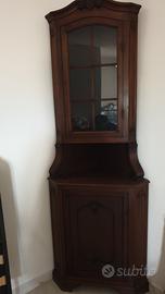 vetrinetta in legno anni 70 