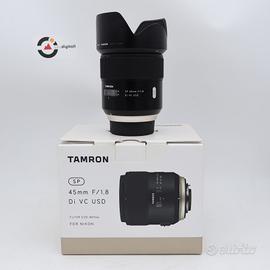 Tamron SP 45mm f/1.8 Di VC USD Nikon Usato
